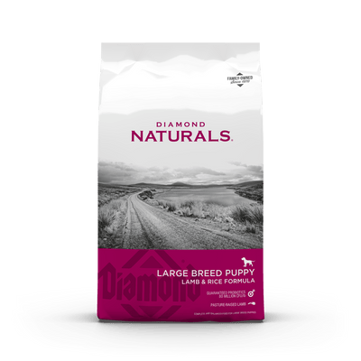 LARGE BREED PUPPY
LAMB & RICE FORMULA