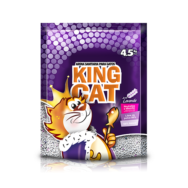 King Kat Arena - Arena para Gatos Lavanda