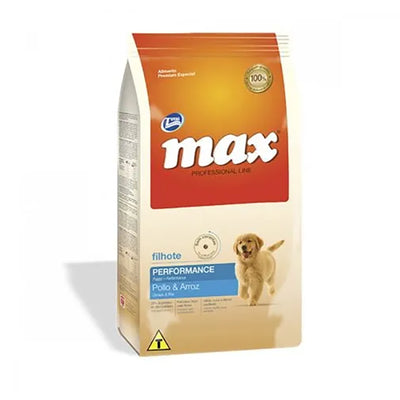 Max Professional Line Performance Cachorro Pollo Y Arroz