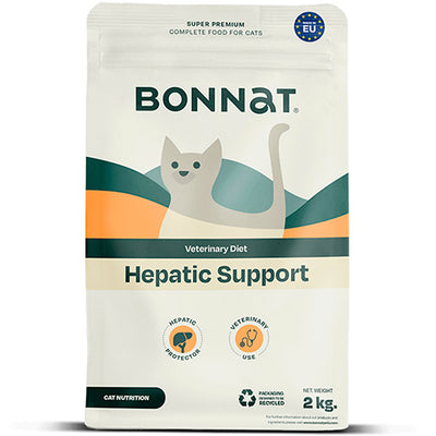 Bonnat Dieta Veterinaria Soporte Hepático Gatos