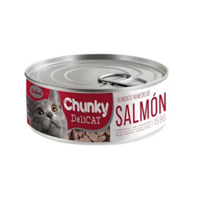 Chunky Delicat Salmon Comida Húmeda Gatos