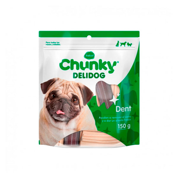 Chunky Delidog Comida Húmeda Perro Dent