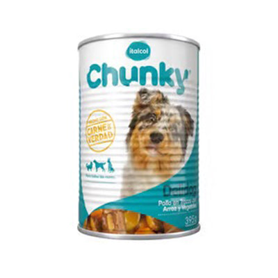 Chunky Delidog Comida Húmeda Perro Pollo