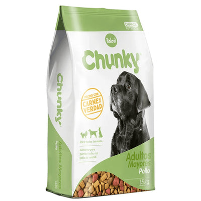 Chunky Perro Adulto Mayor Pollo