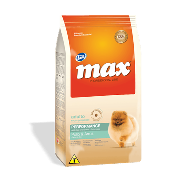 Max Professional Line Performance Razas Pequeñas Pollo Y Arroz