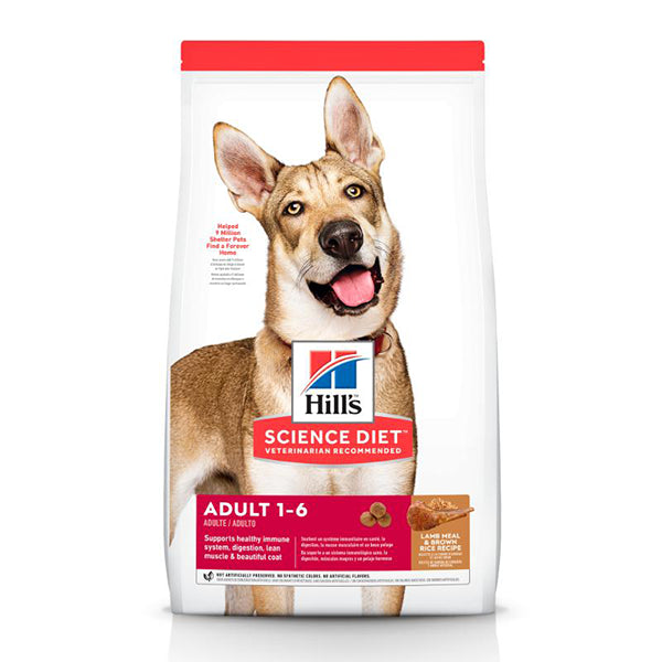 Hills - Science Diet Adult 1-6 Lamb Meal & Brown Rice Recipe Dog