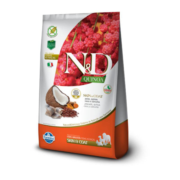 N&D Quinoa - Skin & Coat Pato Perros