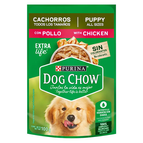 Dog Chow - Cachorro Todos Los Tamaño Con Pollo