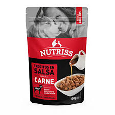 Nutriss - Trocitos en Salsa sabor a Carne Perros