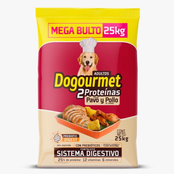 Dogourmet- Alimento sabor Pavo y Pollo al Horno