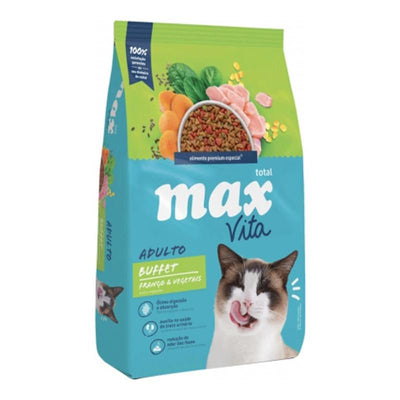 Max Vita - Gato Buffet Pollo y Vegetales