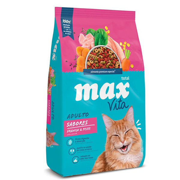 Max Vita - Gato Sabores Pollo y Pescado